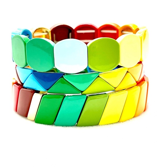 Joy-All-Around Colorful Bracelets - Picture 4 of 5